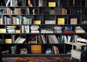 What to Put on Shelves in a Living Room - Melissa Vickers Design
