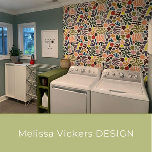 DIY Laundry Room Wall Decor Refresh for a Small Laundry Room - Melissa Vickers Design