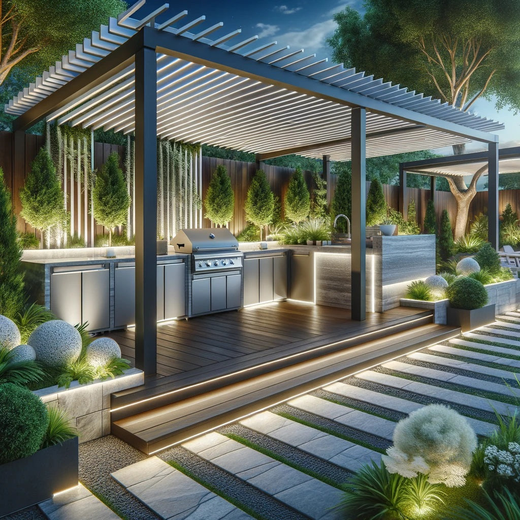 Outdoor Kitchen Pergola: Enhance Your Space