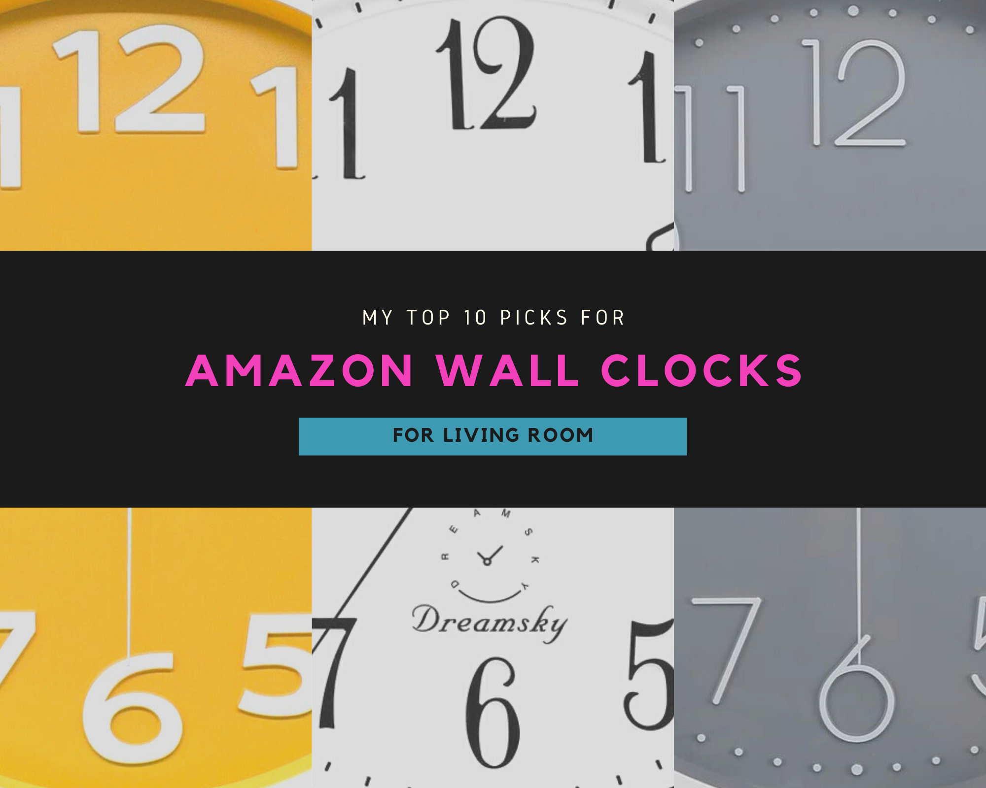 Amazon Wall Clocks For Living Room   C865352a9682bb40cf700d8270e3176f 