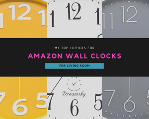 Amazon Wall Clocks For Living Room - Melissa Vickers Design