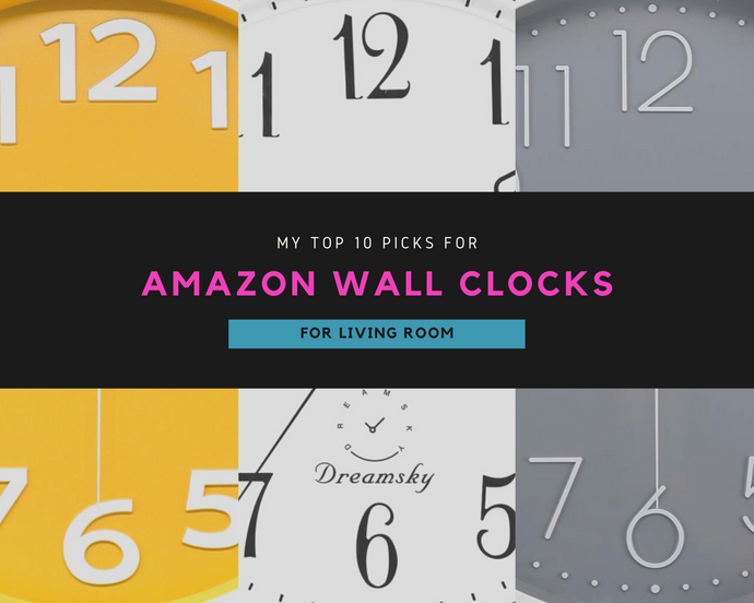 Amazon Wall Clocks For Living Room